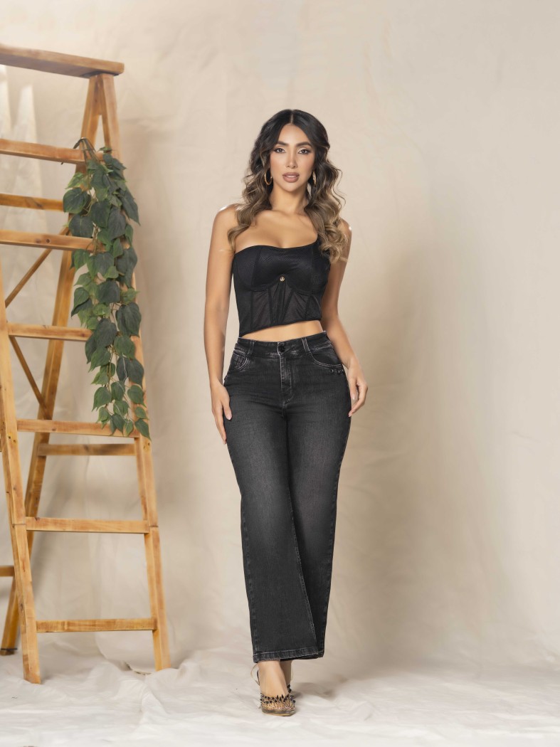 WIDE LEG JEAN