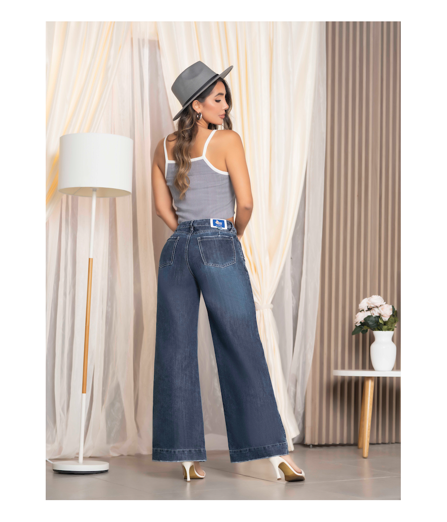 WIDE LEG JEAN