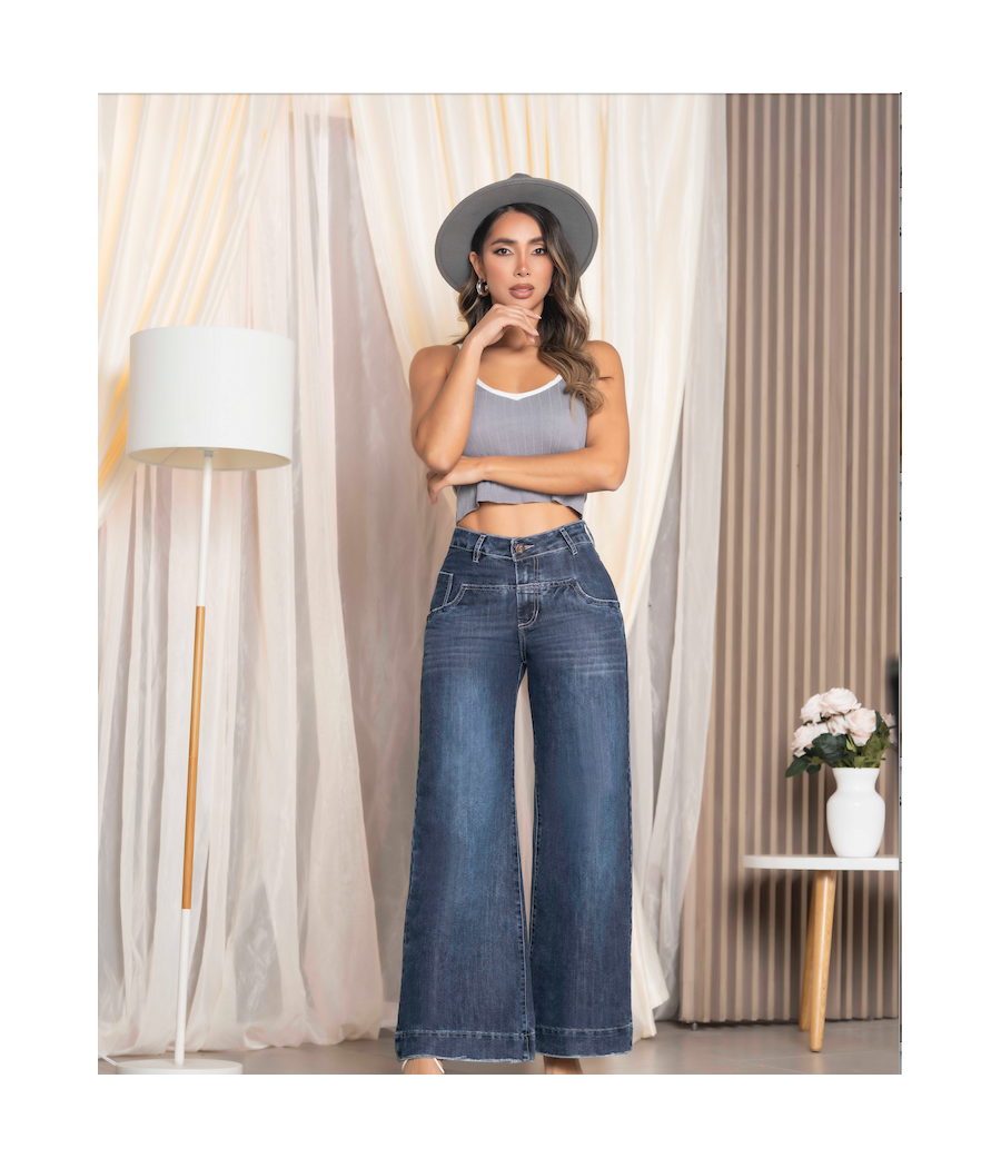 WIDE LEG JEAN