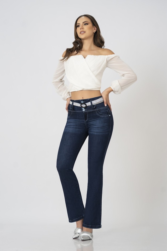 STRAIGHT JEANS OSCURO