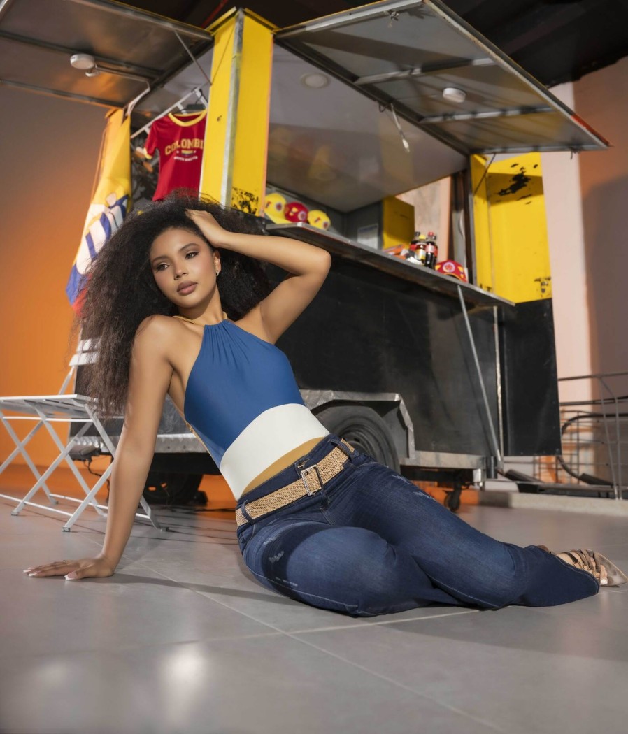 Pantalón Tipo Ochentero Bota Campana - Estilo Urbano Moderno - Push UP